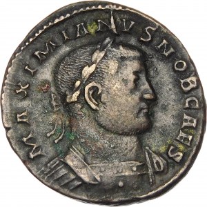 Römisches Reich, Galerius Maximianus II, Folis, Bronze 302-303 n. Chr.