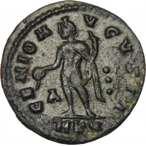 Cesarstwo Rzymskie, Galerius Maximianus II, Folis, srebro 311 AD
