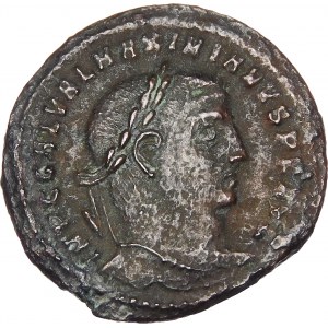 Cesarstwo Rzymskie, Galerius Maximianus II, Folis, brąz 308 AD