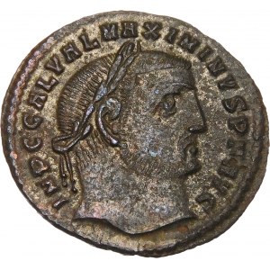 Cesarstwo Rzymskie, Maximinus II Daza, Folis, brąz 312 AD