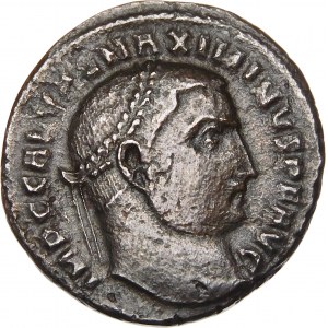 Cesarstwo Rzymskie, Maximinus II Daza, Folis, brąz 311 AD