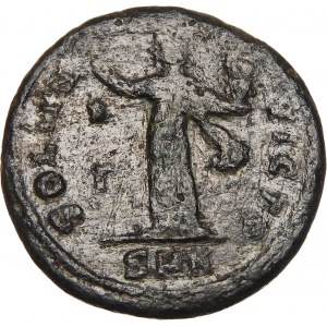 Cesarstwo Rzymskie, Maximinus II Daza, Folis, brąz 312 AD