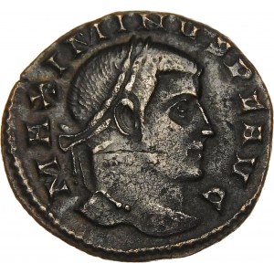 Cesarstwo Rzymskie, Maximinus II Daza, Folis, brąz 312 AD