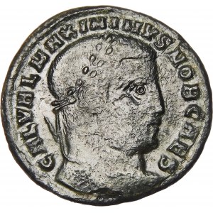 Cesarstwo Rzymskie, Maximinus II Daza, Folis, brąz 307 AD