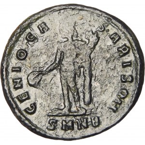 Cesarstwo Rzymskie, Maximinus II Daza, Folis, brąz 307 AD