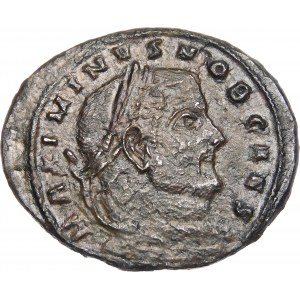 Cesarstwo Rzymskie, Maximinus II Daza, Folis, brąz 305-306 AD