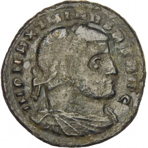 Cesarstwo Rzymskie, Maximinus II Daza, Folis, brąz 312 AD