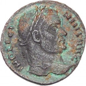 Roman Empire, Licinius I, Folis, bronze 321 AD