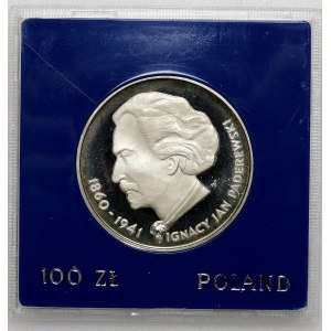 100 Zloty Ignacy Jan Paderewski 1975