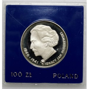 100 zloty Ignacy Jan Paderewski 1975