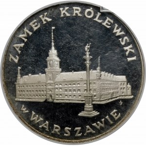 100 zlotých Kráľovský zámok vo Varšave 1975