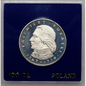 100 zlotých Kazimír Pulaský 1976