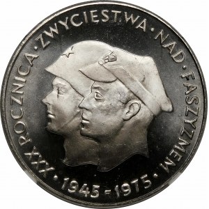 200 zlotých XXX. výročí vítězství nad fašismem 1975 - zrcadlovka