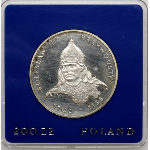 200 złotych Bolesław Krzywousty 1982