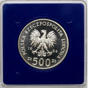 500 złotych Sowa 1986