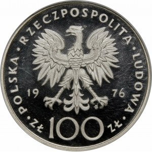 Próba 100 złotych Kazimierz Pułaski 1976