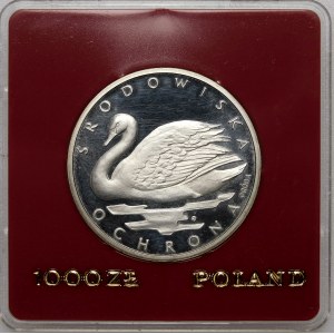 Próba 1000 złotych Łabędź 1984