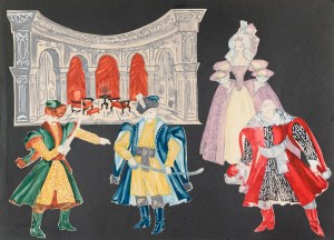Drozd Anna, Scenografia i kostiumy do spektaklu „Królowa Śniegu”, 1976