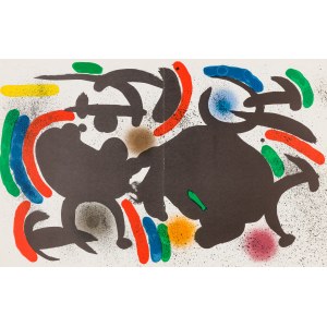 Miró Joan (1893-1983), Kompozycja VII, 1972
