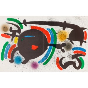 Miró Joan (1893-1983), Kompozycja X, 1972