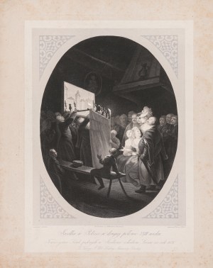 Norblin Jan Piotr / Hofel Blasius, Jasełka w Polszcze, w drugiej połowie XVIII wieku, 1858