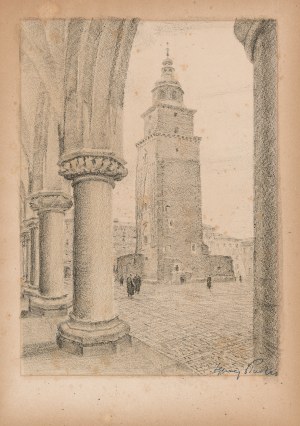 Pinkas Ignacy (1888-1935), Kraków. Wieża Ratuszowa, [1935]