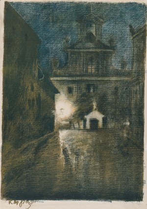 Sichulski Kazimierz (1879-1942), Kościół XX. Pijarów, 1911