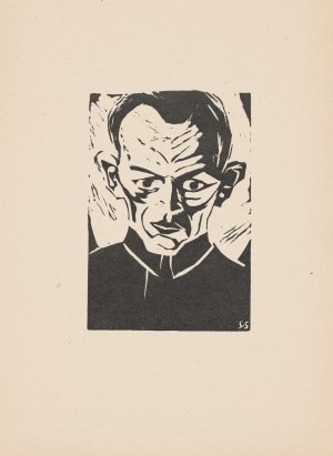Szmaj Stefan (1893-1970), Autoportret III, 1919 [odbitka 2012]