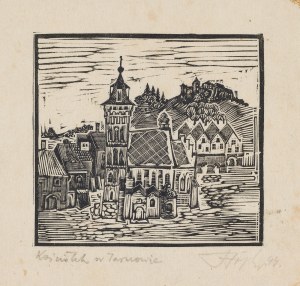 Töpfer Stanisław (1917-1975), Kościółek [katedra] w Tarnowie, 1944