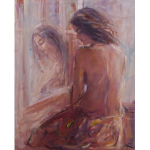 Jarosiewicz Jadwiga Maria, Mädchen im Fenster, 2018