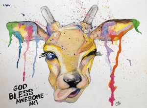 Angelika Jaglińska, God Bless Awesome Art, 2014