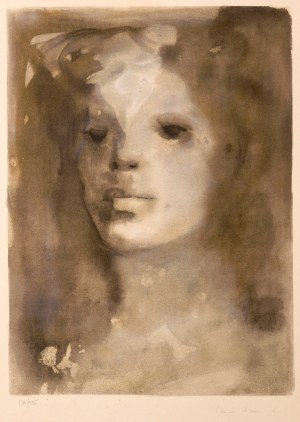 Leonor Fini (1907 - 1996) Une femme, lata 60-te XX w.