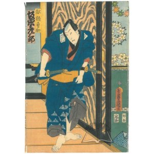 TOYOKUNI III Utagawa (1786 - 1865), Mężczyzna (1).