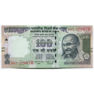 India 100 Rupees 2016