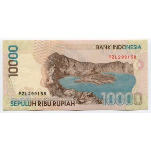 Indonesia 10000 Rupiah 1998