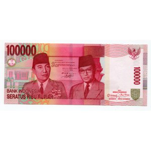 Indonesia 100000 Rupiah 2011