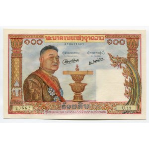 Lao 100 Kip 1957