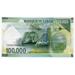 Lebanon 100000 Livres 2020