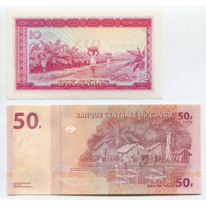 Africa Set of 2 Banknotes 1980 - 2000