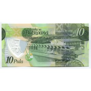 Botswana 10 Pula 2018