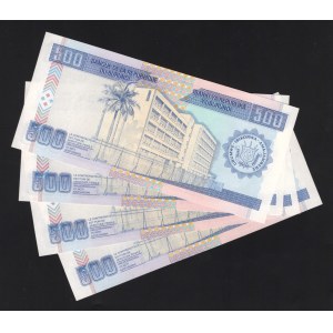 Burundi 4 x 500 Francs 1997