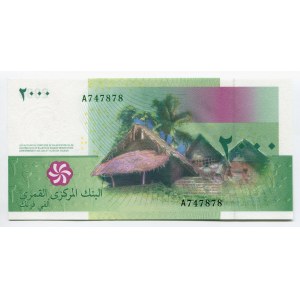 Comoros 2000 Francs 2005