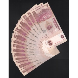Congo 26 x 50 Francs 2013