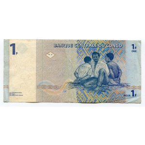 Congo Democratic Republic 1 Francs 1998 (1997)