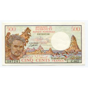 Djibouti 500 Francs 1988