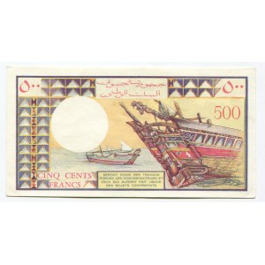Djibouti 500 Francs 1988