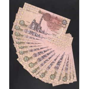 Egypt 23 x 1 Pound 2001