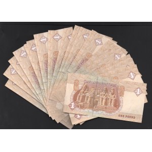 Egypt 23 x 1 Pound 2001