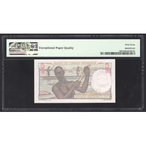French West Africa 5 Francs 1950 PMG 67 EPQ