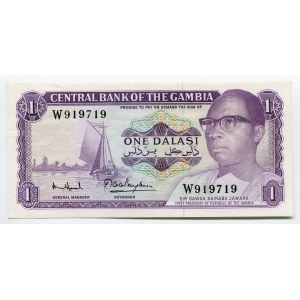 Gambia 1 Dalasi 1971 - 1987